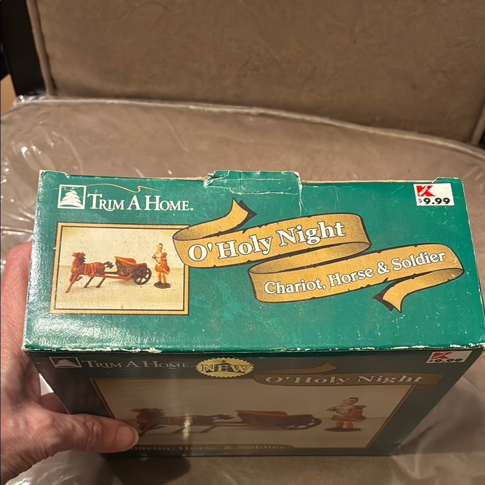 Vintage Trim A Home O'Holy Night Chariot Set - Picture 4 of 10